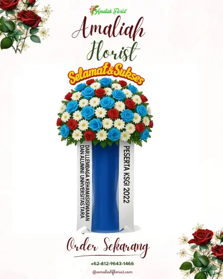 Standing Flowers Payung Sekaki